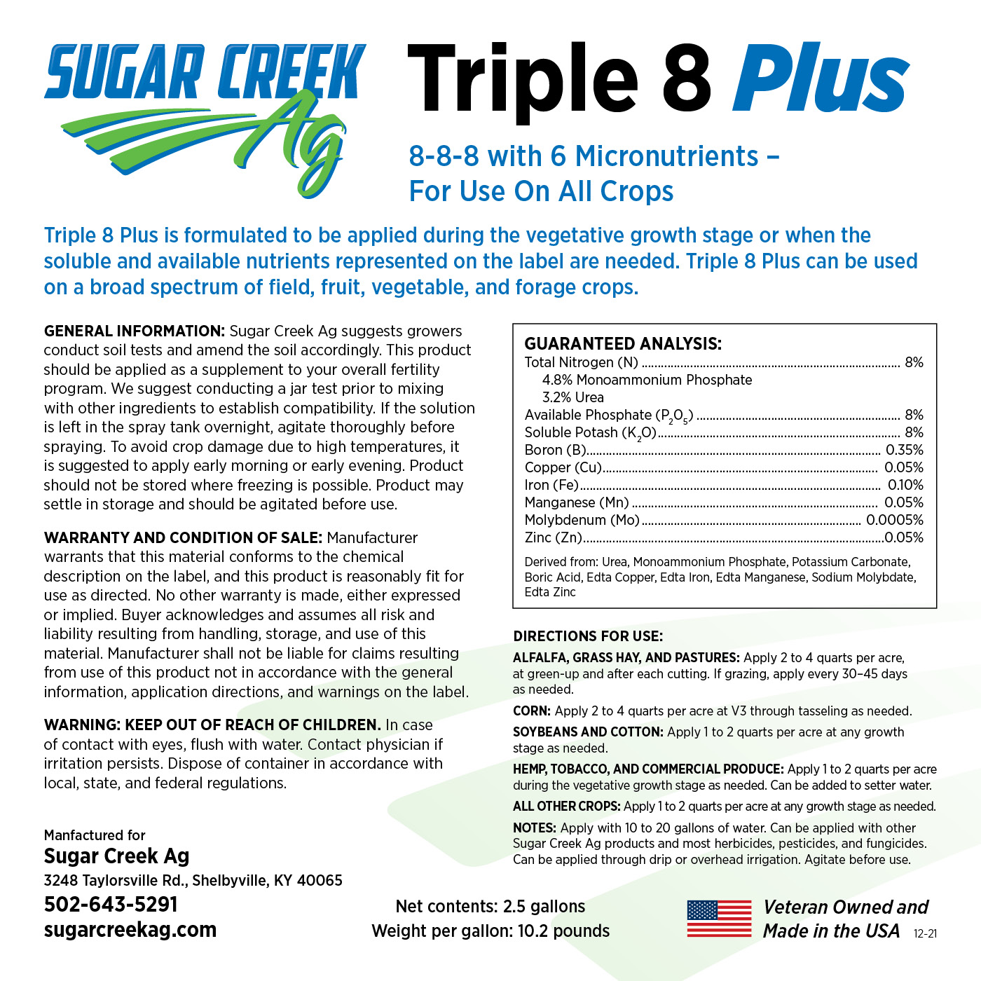 Triple 8 Plus label 2_5gal 12-21